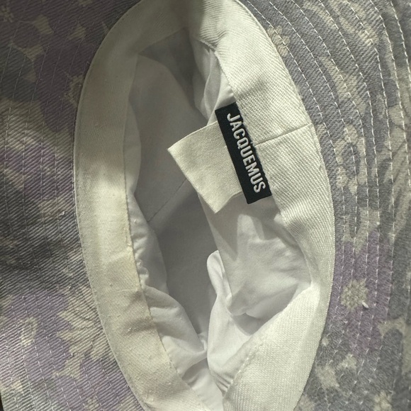 Authentic Jacquemus Print Faded Flowers Bucket Hat - Picture 5 of 7